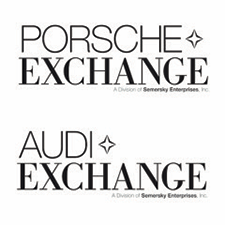 Porsche Exchange and Audi Exchange logo